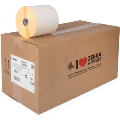 Zebra 3012884-T (Z-Perform 1000D) - (102 mm x 203 mm) 12 Rollen - Schwarz auf weiß - Etikett