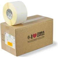 Zebra 87394 - (100 mm x 50 mm) 4 Rollen - Schwarz auf weiß - Etikett