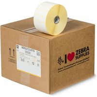 Zebra 800272-075 (Z-Select 2000T) - (57 mm x 19 mm) 12 Rollen - Schwarz auf weiß - Etikett