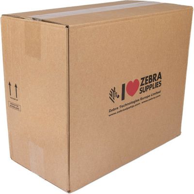 Zebra 880007-025D - (51 mm x 25 mm) 12 Rollen - Schwarz auf weiß - Etikett