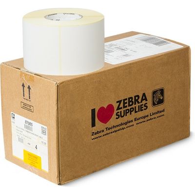 Zebra 87985 - (102 mm x 152 mm) 4 Rollen - Schwarz auf weiß - Etikett