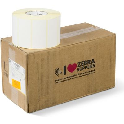 Zebra 880026-050 - (102 mm x 51 mm) 4 Rollen - Schwarz auf weiß - Etikett