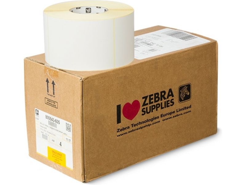 Zebra 800640-605 (Z-Select 2000T) - (102 mm x 152 mm) 4 Rollen - Schwarz auf weiß - Etikett