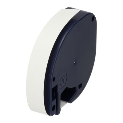 Schriftband kompatibel mit Dymo 91221 (S0721660) - Schwarz auf weiß