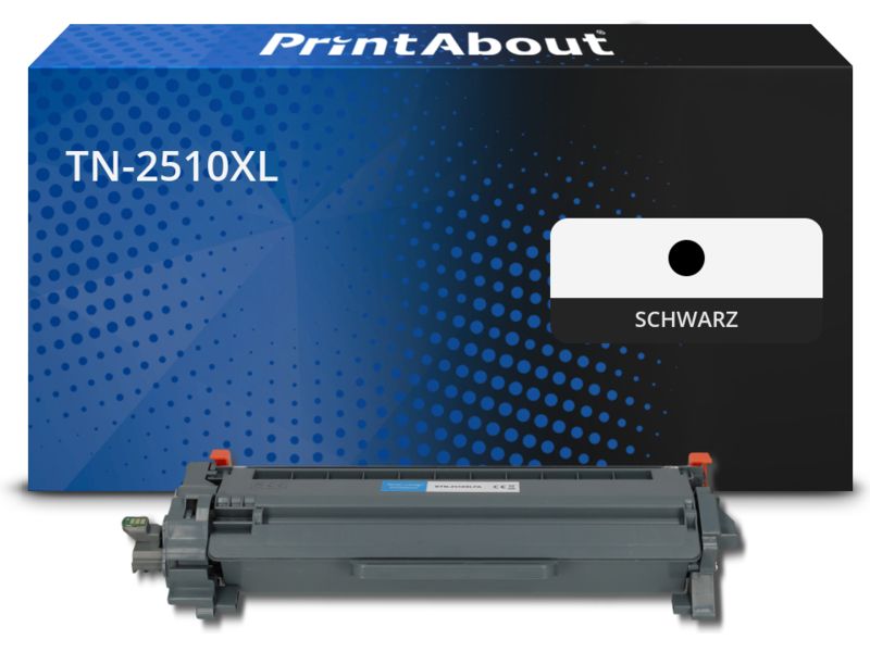 PrintAbout Toner Tn-2510XL Schwarz Hohe Kapazität Für Brother