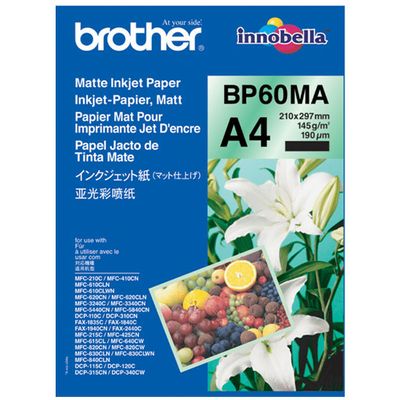 Brother BP60MA Matte Inkjet A4 145 gram - Fotopapier