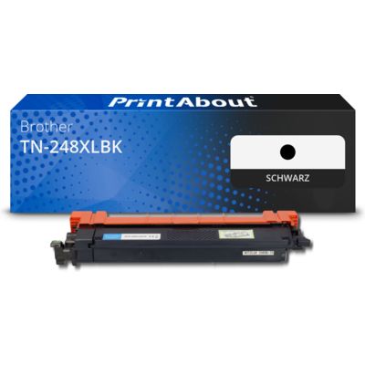 Toner kompatibel mit Brother TN-248XLBK - Schwarz - Hohe Kapazität