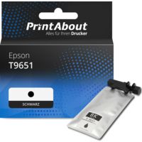 Druckerpatrone kompatibel mit Epson T9651 - Schwarz