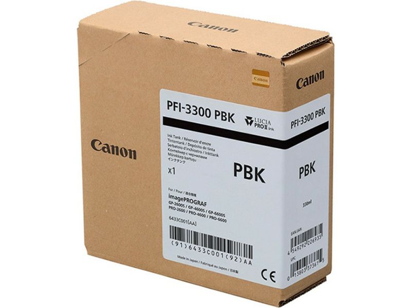 Canon PFI-3300PBK - Fotoschwarz - Druckerpatrone