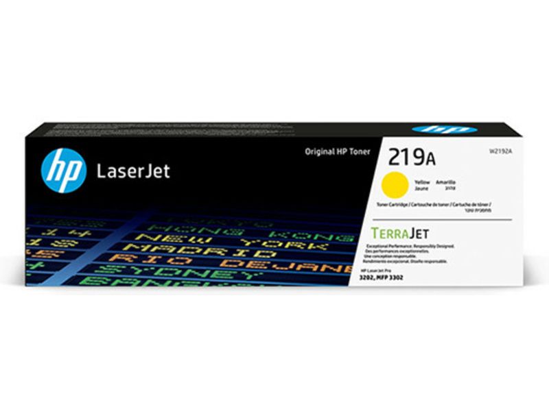 HP 219A (W2192A) - Gelb - Toner