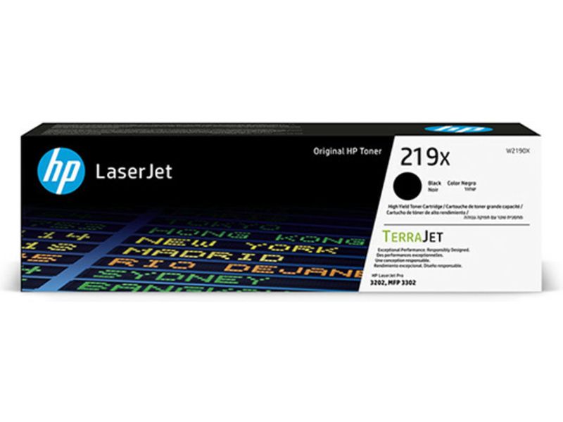 HP 219X (W2190X) - Schwarz - Toner - Hohe Kapazität