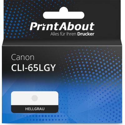 Druckerpatrone kompatibel mit Canon CLI-65LGY - Hellgrau