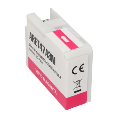 Druckerpatrone kompatibel mit Epson T47A3 - Kräftiges Magenta