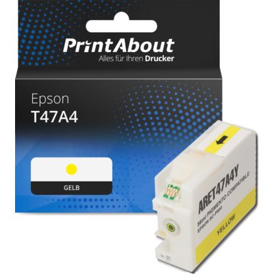 Druckerpatrone kompatibel mit Epson T47A4 - Gelb