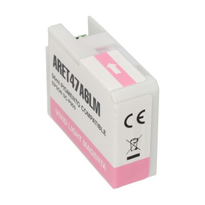 Druckerpatrone kompatibel mit Epson T47A6 - Kräftiges helles Magenta