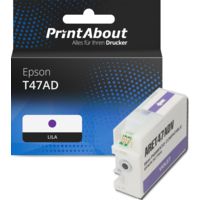 Druckerpatrone kompatibel mit Epson T47AD - Lila