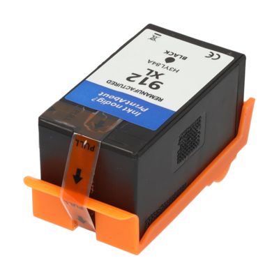 Druckerpatrone kompatibel mit HP 912 (3YL80AE) - Schwarz