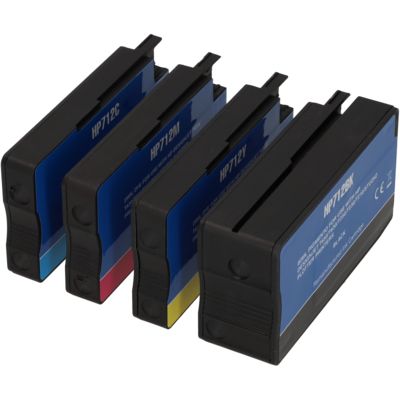 Druckerpatrone kompatibel mit HP 712 (3ED67/68/69/70A) - 4-farbig - Multipack