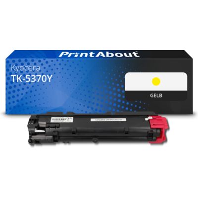 Toner kompatibel mit Kyocera TK-5370Y - Gelb