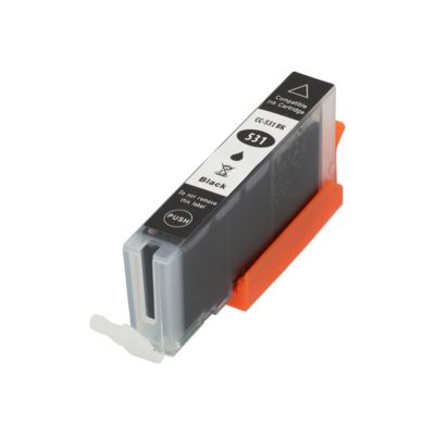 Druckerpatrone kompatibel mit Canon CLI-531BK - Schwarz