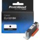 Druckerpatrone kompatibel mit Canon CLI-531BK - Schwarz