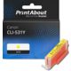 Druckerpatrone kompatibel mit Canon CLI-531Y - Gelb
