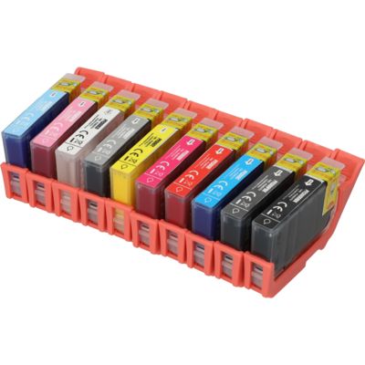 Haushalt Canon PFI-300PBK/MBK/C/R/M/Y/GY/CO/PM/PC Tintenpatrone 10-Farben Multipack