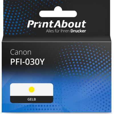 Druckerpatrone kompatibel mit Canon PFI-030Y - Gelb