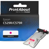 Druckerpatrone kompatibel mit Epson C529R/C579R (T01D300) - Magenta - Extra hohe Kapazität