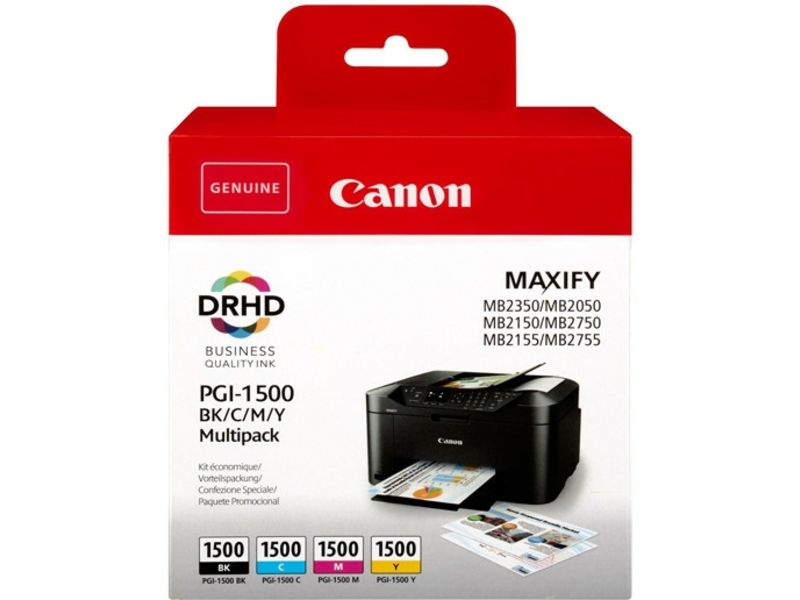 Canon PGI-1500 - 4-farbig - Druckerpatrone - Multipack