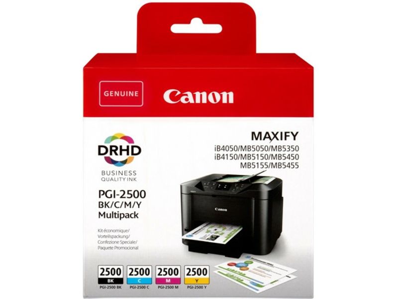 Canon PGI-2500 - 4-farbig - Druckerpatrone - Multipack