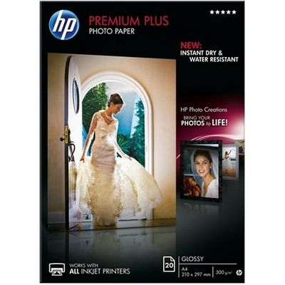 HP CR672A Premium Plus Glanzend A4 (20 vel) - Fotopapier