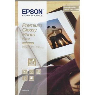 Epson S042153 Premium Glossy Photo Paper 10 x 15 (40 vel) - Fotopapier
