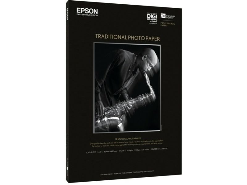 Epson S045050 Traditional Photo Paper A4 (25 vel) - Fotopapier