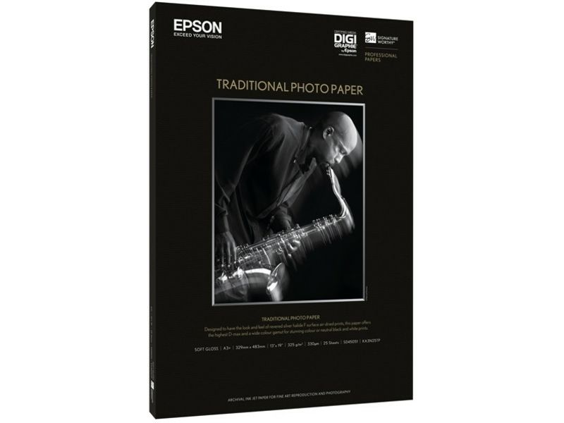 Epson S045051 Traditional A3+ (25 vel) - Fotopapier