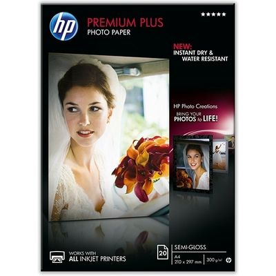 HP CR673A Premium Plus Zijdeglans A4 (20 vel) - Fotopapier