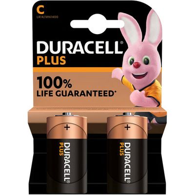Duracell Plus C MN1400 2 stuks - Akku