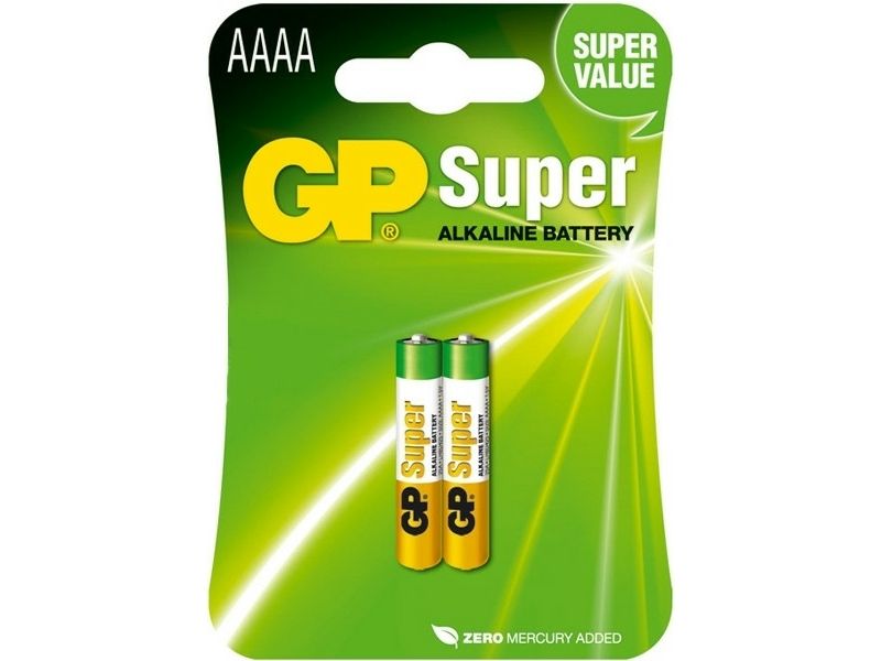 GP AAAA Super Alkaline 2 stuks - Akku