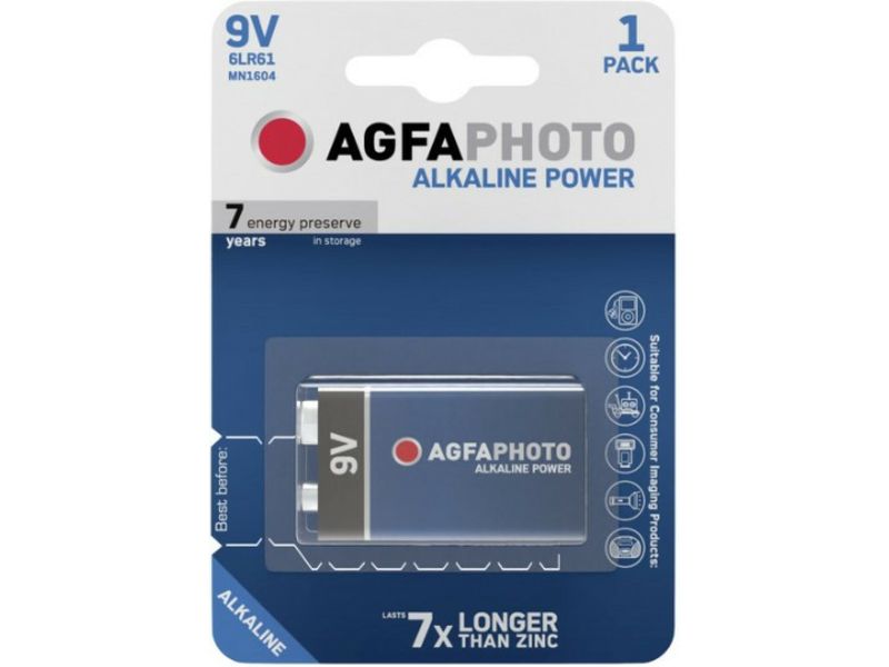 Agfaphoto Platinum 9V E-Block - Akku