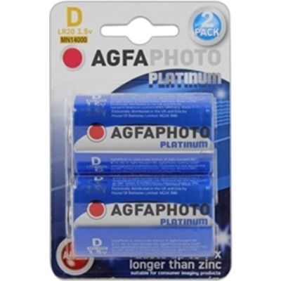 Agfaphoto Mono D LR20 2 stuks - Akku