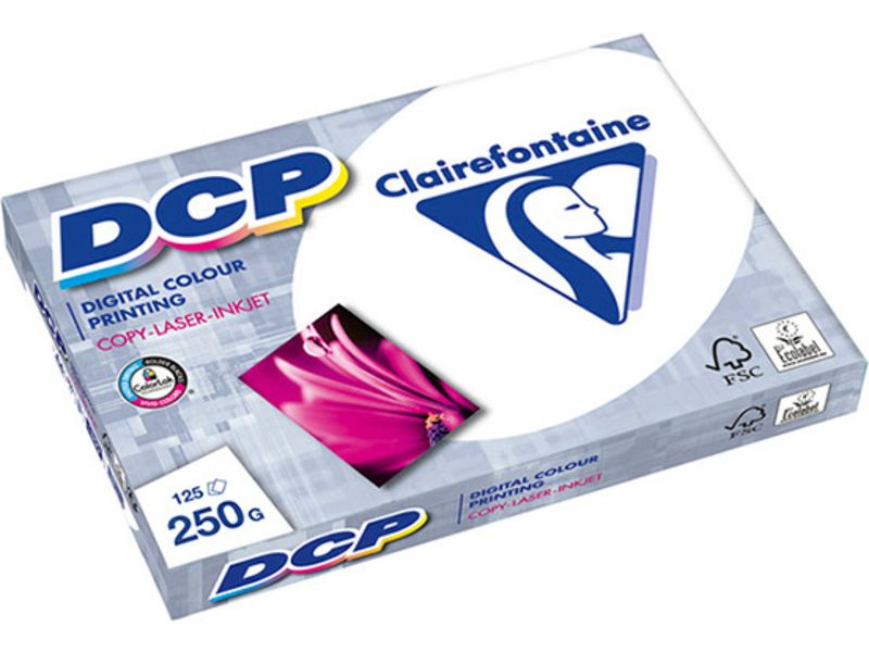 Clairefontaine A4 DCP-Papier 250 g/m² (125 Blatt)