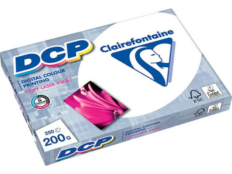 Clairefontaine A4 DCP-Papier 200 g/m² (250 Blatt)