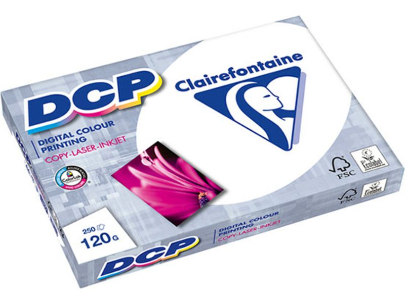 Clairefontaine A3 DCP-Papier 120 g/m² (250 Blatt)