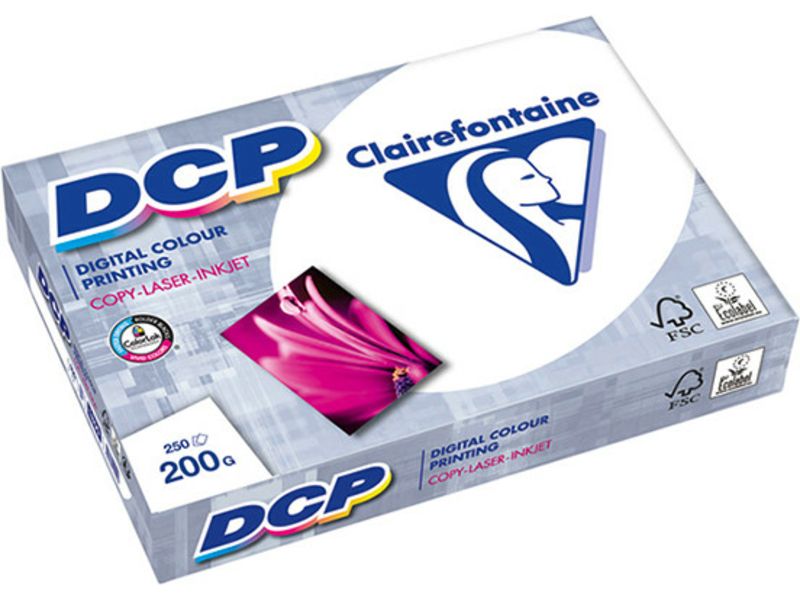Clairefontaine A3 DCP-Papier 200 g/m² (250 Blatt)