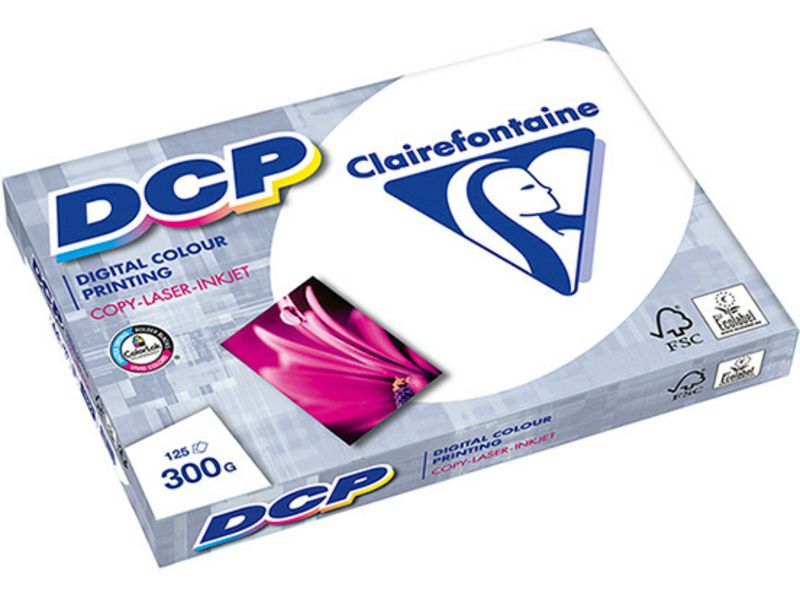 Clairefontaine A3 DCP-Papier 300 g/m² (125 Blatt)