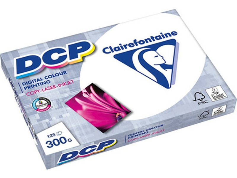 Clairefontaine A4 DCP-Papier 300 g/m² (125 Blatt)