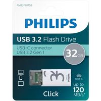 Philips 3.2-stick Click 32GB USB-C - USB-Stick
