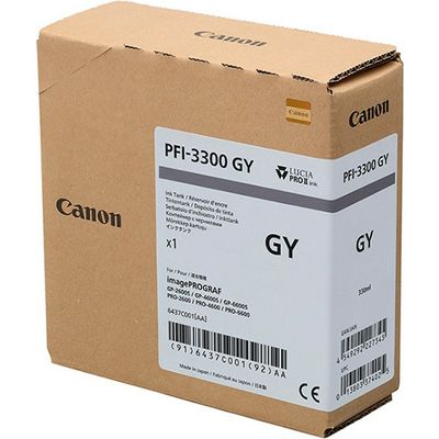 Canon PFI-3300GY - Grau - Druckerpatrone