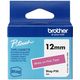 Brother Btag-P35 - Weiß auf rosa - Tape