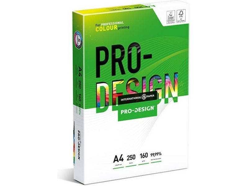 Pro-Design A4 Papier 160 g/m² (250 Blatt)
